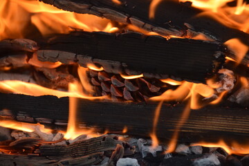 Flamme feux  Fond d'&eacute;cran