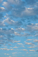 blue sky with clouds