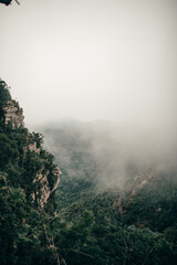 Fototapeta premium fog in the mountains