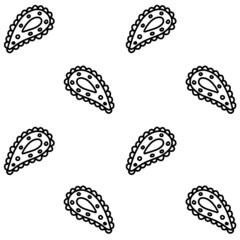 Digital black and white graphic pattern