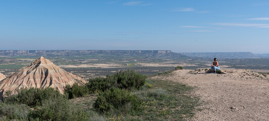 foto panorámica Bardenas Reales