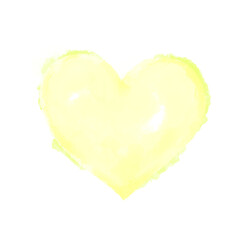 やわらかい雰囲気のハートの形