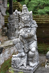 Fototapeta na wymiar Monkey God Statue Portrait, Gunung Kawi Temple, Bali