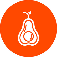 Avocado Icon