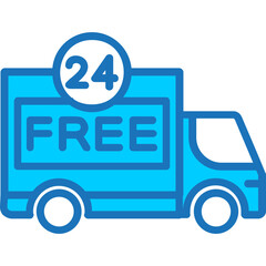 Free delivery Icon