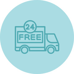 Free delivery Icon