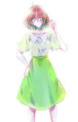 髪の傷みを気にする女性