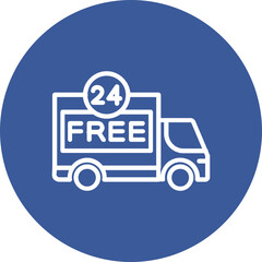 Free delivery Icon