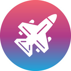 Fototapeta premium jet Icon