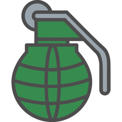 Fototapeta premium Grenade Icon