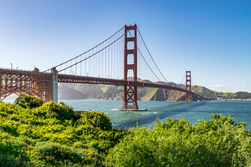 Golden Gate Bridge in San Francisco, California, USA