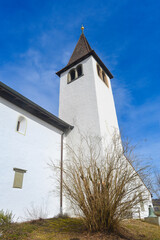 Fototapeta na wymiar Bergkirche St. Michael bei Büsingen am Hochrhein