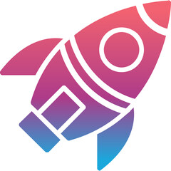 Obraz premium Rocket Icon