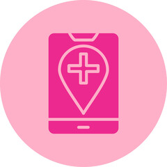 Obraz premium Location Icon