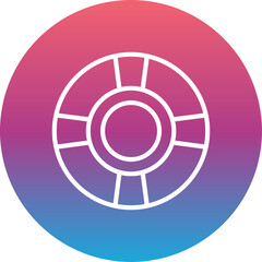 Fototapeta premium Lifesaver Icon