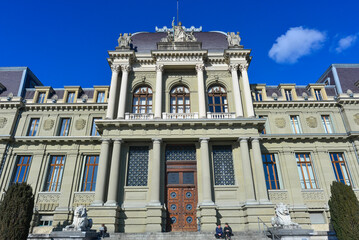 Fototapeta na wymiar Palais de Justice (Lausanne)