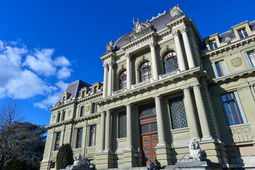 Fototapeta na wymiar Palais de Justice (Lausanne)
