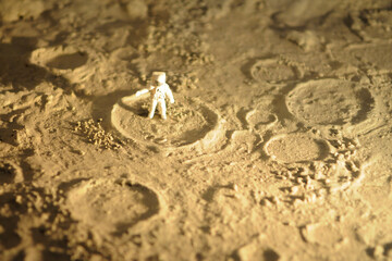 A man on the Moon