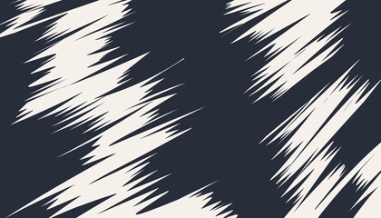 Hand drawn contemporary abstract tiger striped print. Modern fashionable template for design