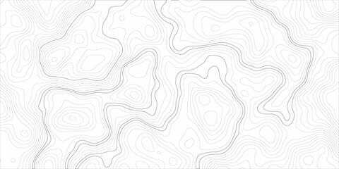 Black and white abstract background vector, Abstract topographic contours map background .Topographic background and texture, monochrome image. 3D waves. Marble texture with natural pattern .