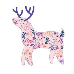 illustration of a deer