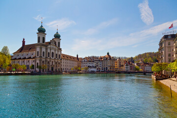 Historische Altstadt von Luzern, Schweiz