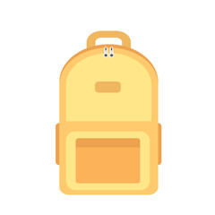 backpack for school flat style