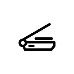 scanner vector icon. computer component icon outline style. perfect use for logo, presentation, website, and more. simple modern icon design line style