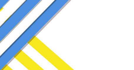 Image of moving blue and yellow stripes