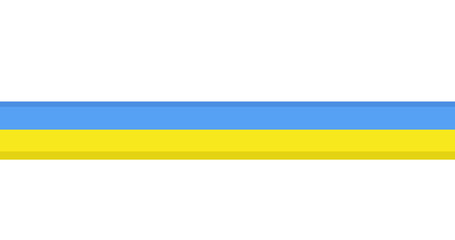 Image of dove over moving blue and yellow ukraine flag stripes