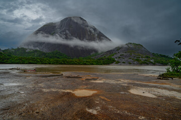 Guainía, Colombia. The big and amazing mountain of Mavicure, Pajarito (Little Bird)
