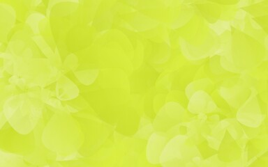 background with leaves abstract yellow green blobs