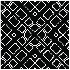 Abstract background with black and white pattern. Unique geometric vector swatch. Perfect for site backdrop, wrapping paper, wallpaper, textile and surface design.
