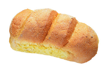 Cornbread Element on White Background