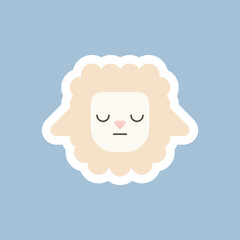 Cute animals in traditional cartoon styles. Style stickers.