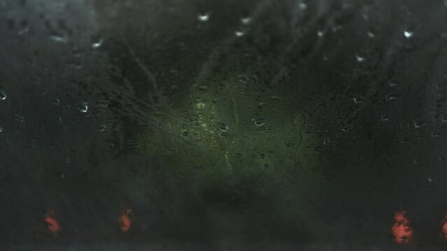 Rain on Windscreen