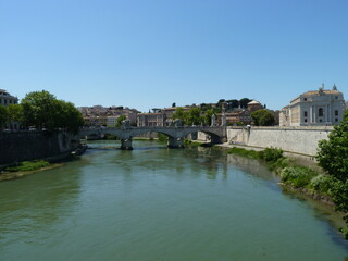 Fototapeta na wymiar Rome: River Tiber