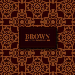Brown abstract geometric pattern design