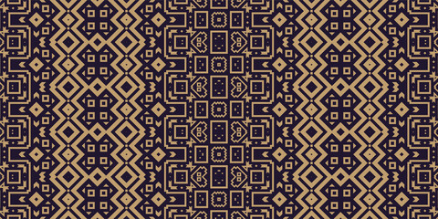 flat ornament line pattern design