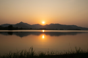 Sky background with the cloud. Nature abstract