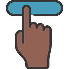 Obraz premium Click Button Icon