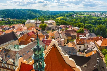 Badkamer foto achterwand City of Tabor in the Czech Republic © Fyle