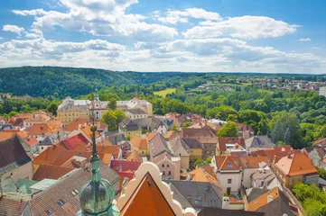 Foto op Canvas City of Tabor in the Czech Republic © Fyle