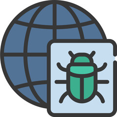 Website Bug Icon