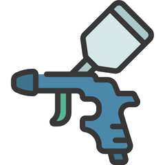 Paint Spray Gun Icon