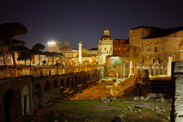 Fototapeta na wymiar Forum Romain