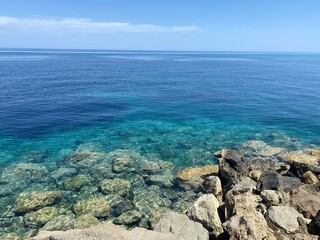 sea and rocks