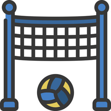 Volleyball Net Icon