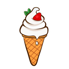 strawberry ice cream