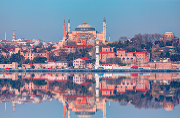 Obraz premium Hagia Sophia Museum - Istanbul, Turkey